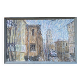 Large cityscape in the rain by Strelkov