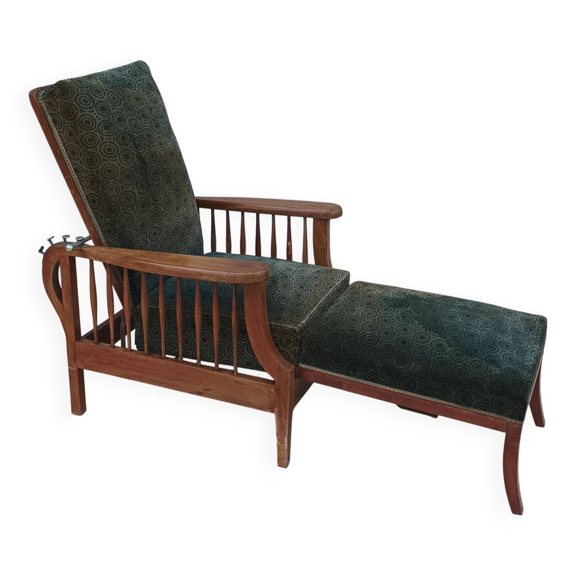 Fauteuil Morris en hêtre Art & Craft