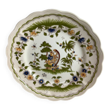 Antique decorative plate Moustiers France