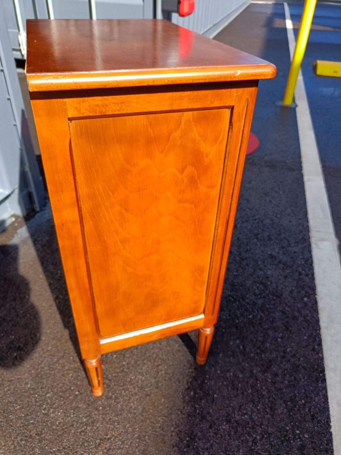 Old sideboard bedside Louis XVl style