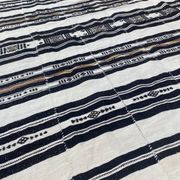 Tapis kilim tissage ancien de mali fait main 134x254 cm