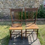 Paire de chaises bistro
