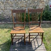Paire de chaises bistro