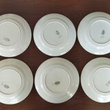 12 plates K&G Lunéville, model Meudon