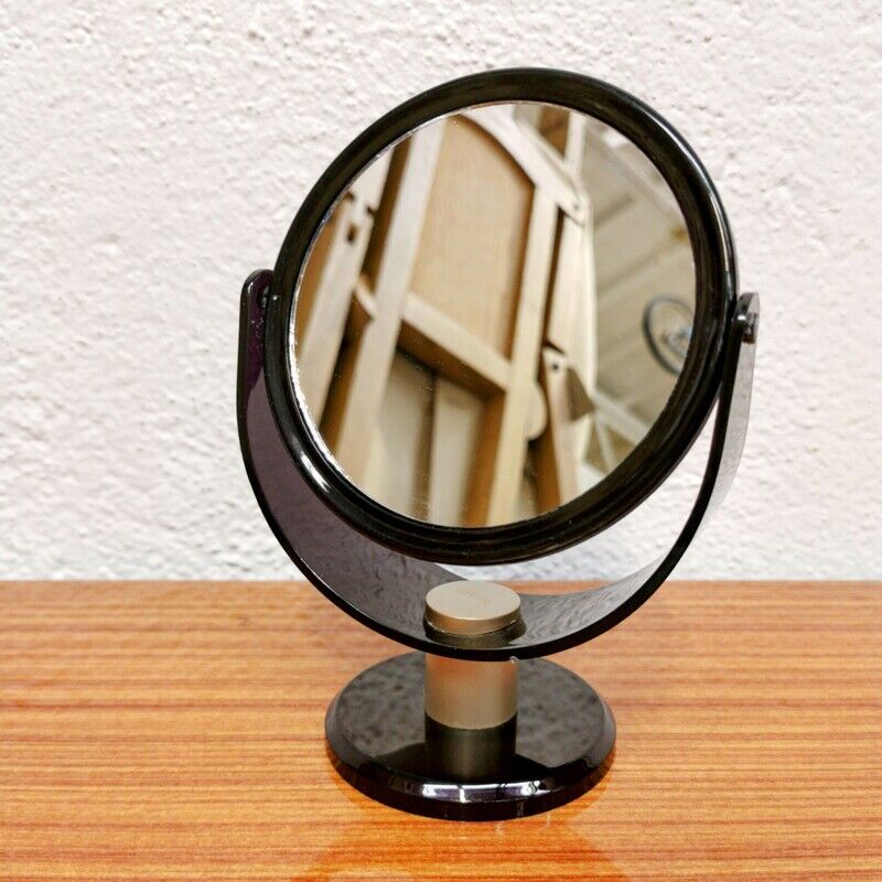 Double-sided stand mirror