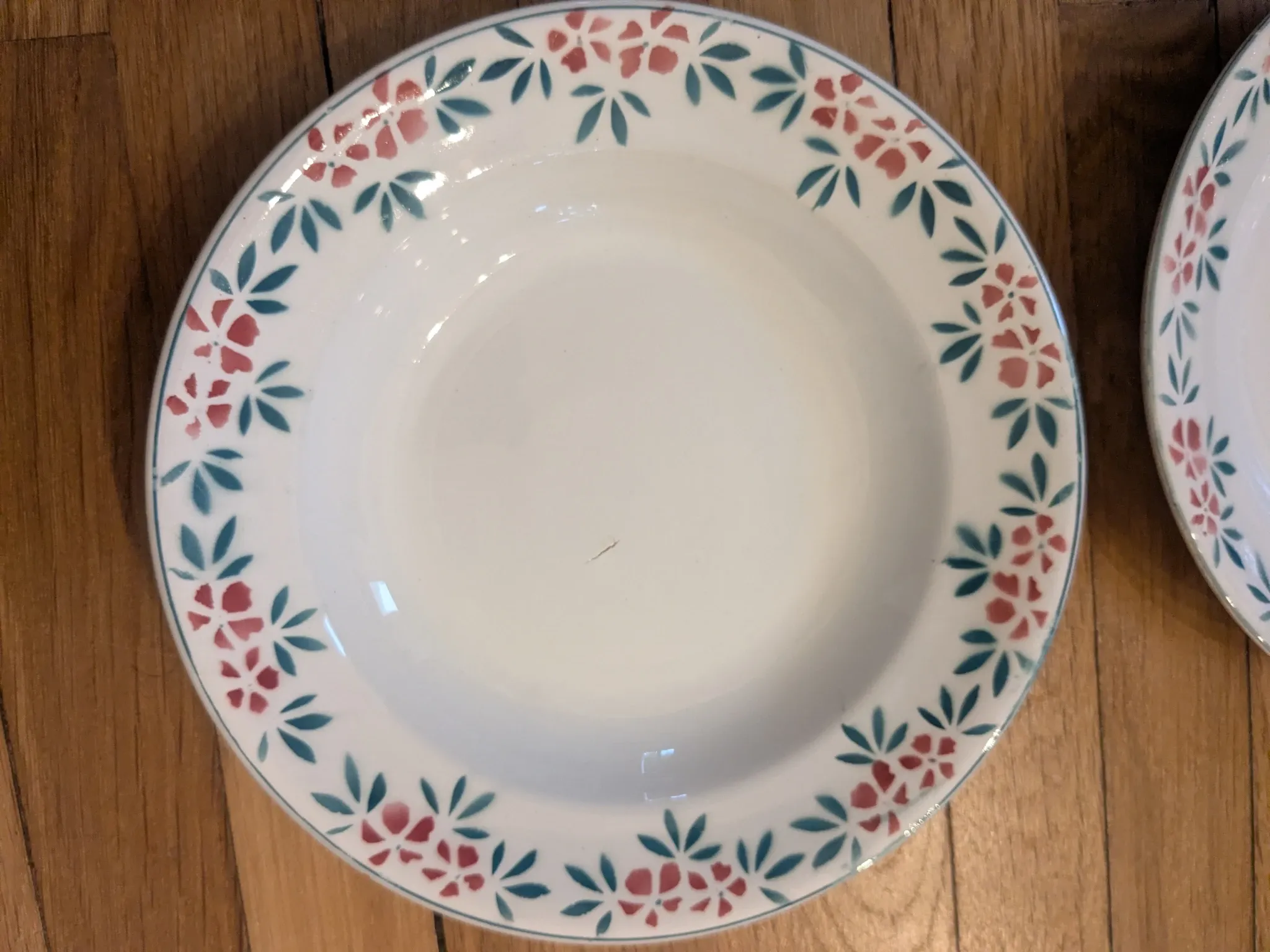 Six deep plates Nimy