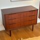 Vintage Scandinavian "Ingrid" teak chest of drawers