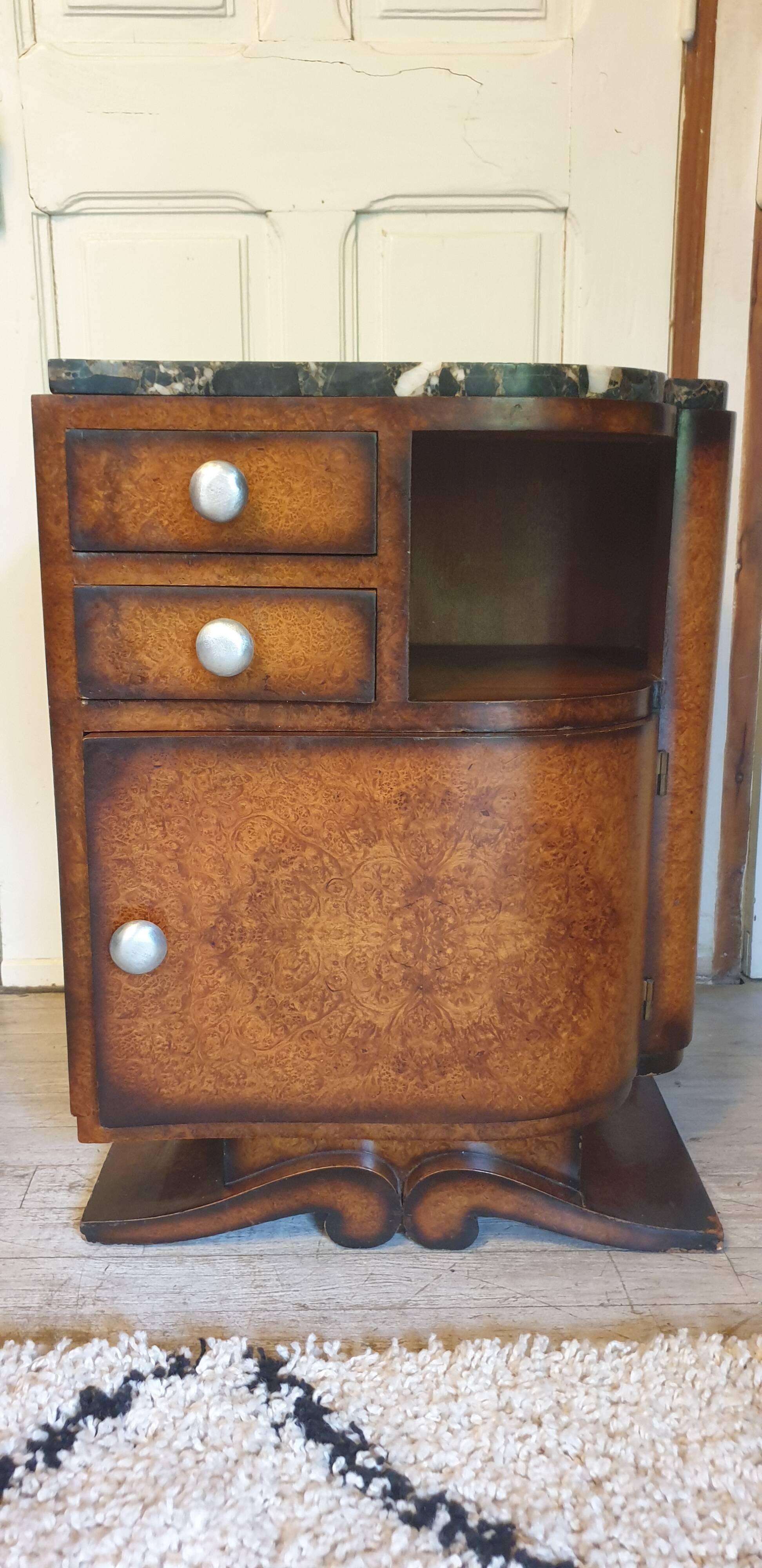 Art deco bedside table