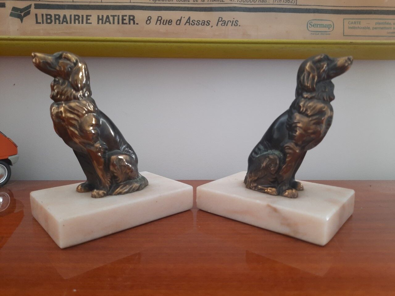 Serre-livres ancien