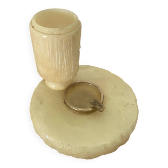 Antique Vintage Alabaster Ashtray Smoking Kit #C128