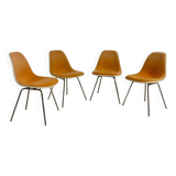 Set of 4 DSW Eames chairs – Herman Miller (1952)