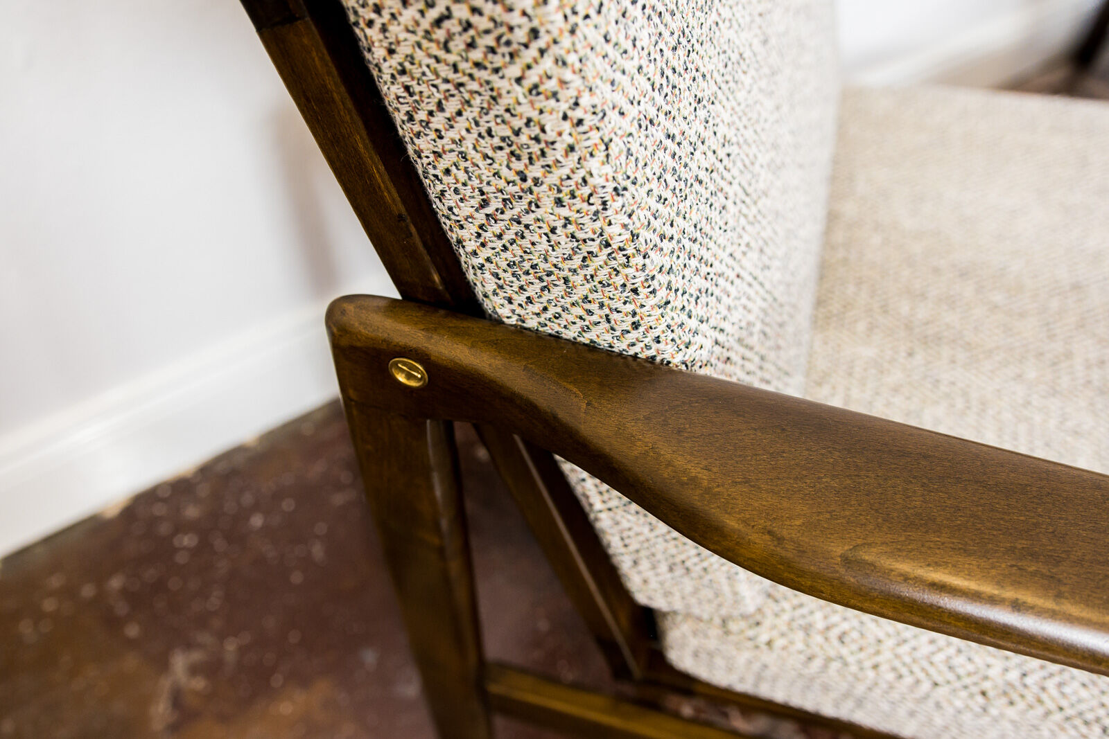 Pair of Restored B-7522 armchairs by Zenon Bączyk, 1960’s