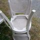 4 chaises anciennes bois et cannage