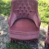 Sofa and 2 toad armchairs