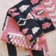 Pink Runner Rug - 379 x 71 cm