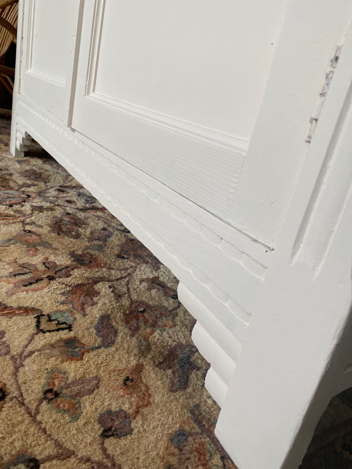 Parisian wardrobe repainted