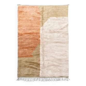 Tapis azilal en laine fait main traditionnelle 250cmx150cm