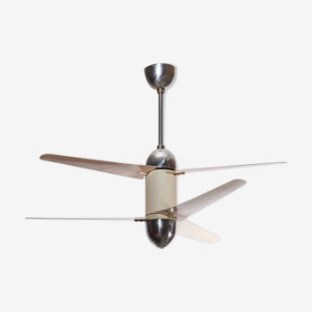 1950s ceiling fan with double-wings