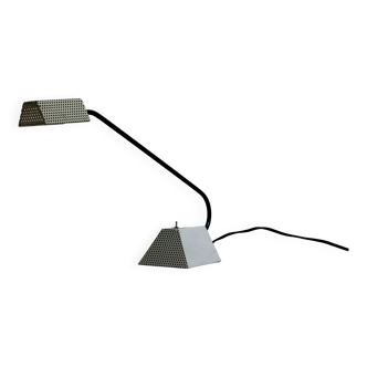 Functionalist geometrical desk lamp, France 1950s