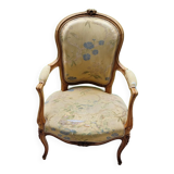Fauteuil cabriolet style Louis (XVIII)