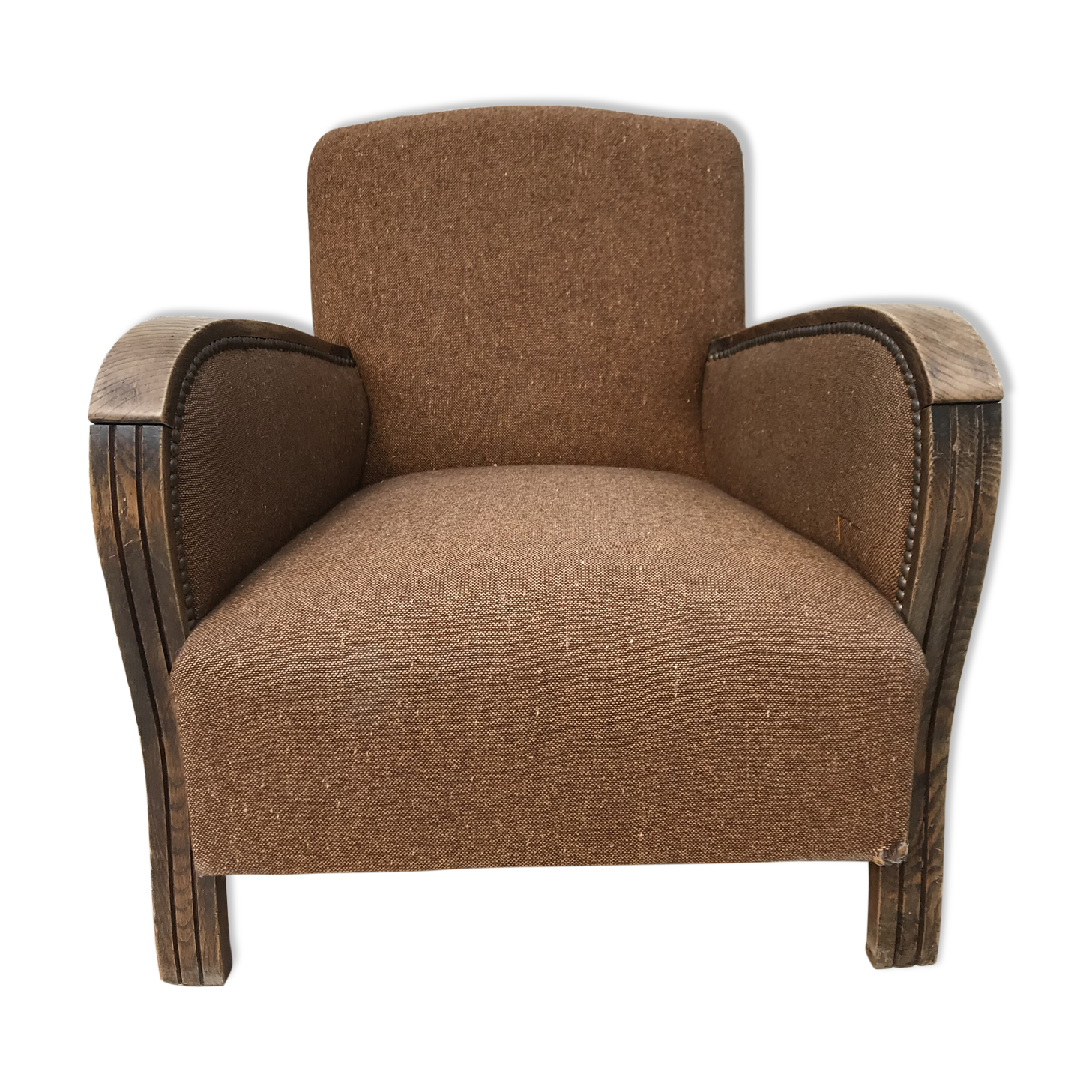Art deco club armchair