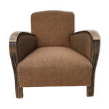 Art deco club armchair