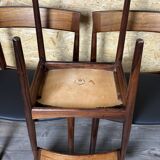 Set of 6 Henry Rosengren Hansen Model 39 Dining Chairs Rosewood