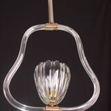 Charming Art Decò Barovier and Toso Chandelier, 1940s