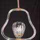 Charming Art Decò Barovier and Toso Chandelier, 1940s