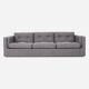 Sofa BERGEN grey melange, Scandinavian design