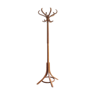 Porte manteaux & chapeaux perroquet Baumann de bistrot en bois courbé