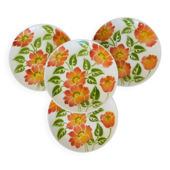 4 dessert plates from Moulin des Loups Orchies Ontario 210690