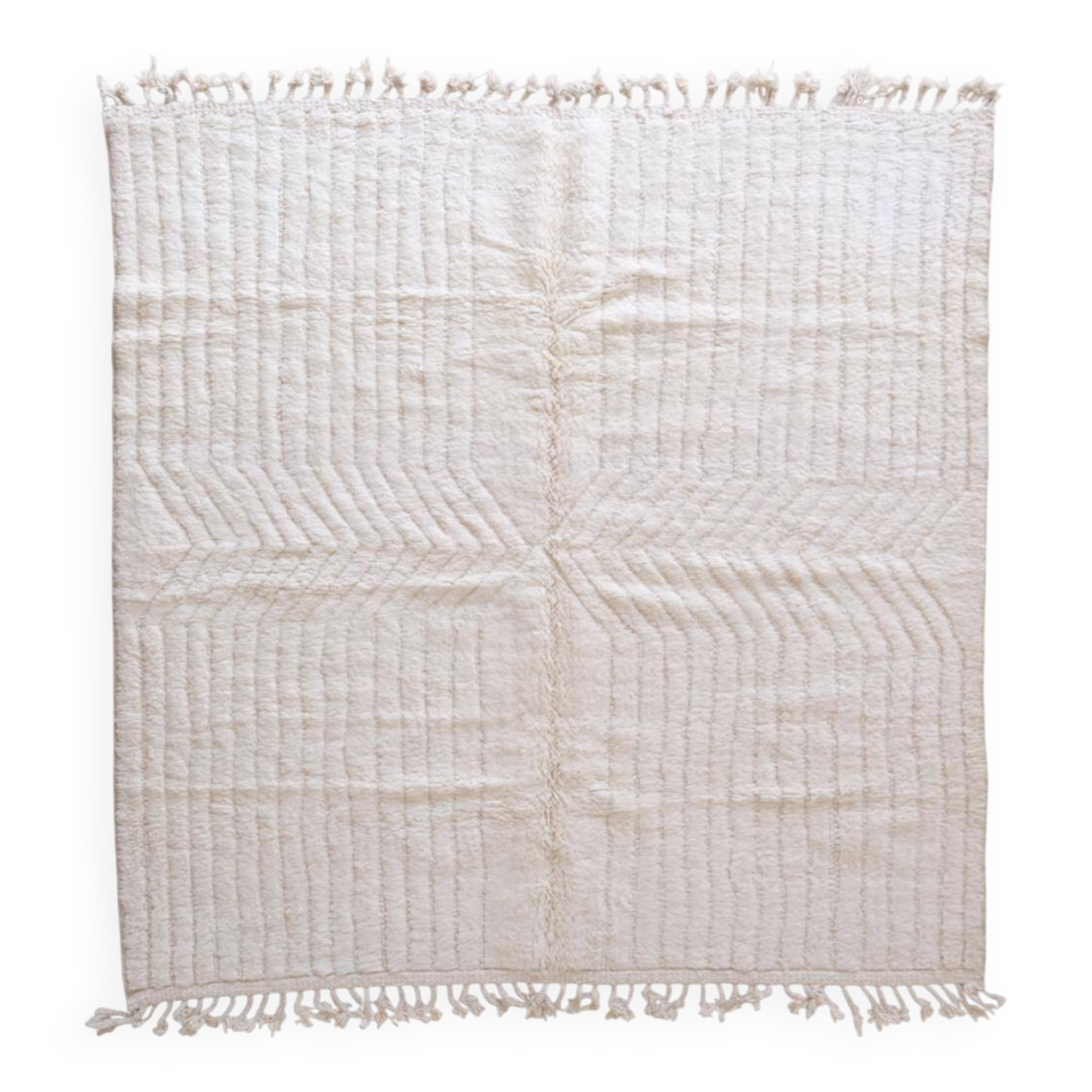 Beni Ouarain wool rug - 256 x 240 cm