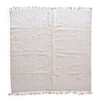 Tapis Beni Ouarain en laine - 256 x 240 cm