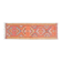 1970s Turkish Oushak Handmade Wool Cotton Orange Area Rug 91x305