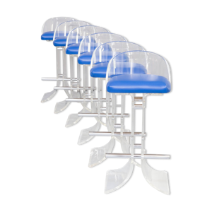 Lot de 6 tabourets de