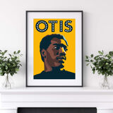 Otis Redding Wall Art Music Poster A3