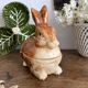 Ceramic rabbit, zoomorphic terrine