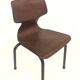 Galvanitas Pagholz vintage school chair