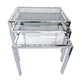 70's minimalist nesting tables