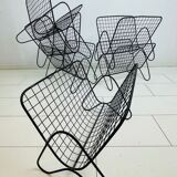Magazine holders reading basket