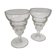 2 verres apéritif vintage 1950