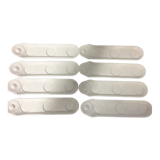 Lot de 8 plateaux a mignardises manufacture Revol France porcelaine dure