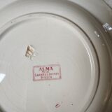 Iron earth plates U&C Sarreguemines Digoin