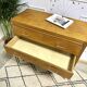 Vintage chest of drawers compass feet