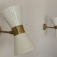 Pair of sconces de diabolo Italian