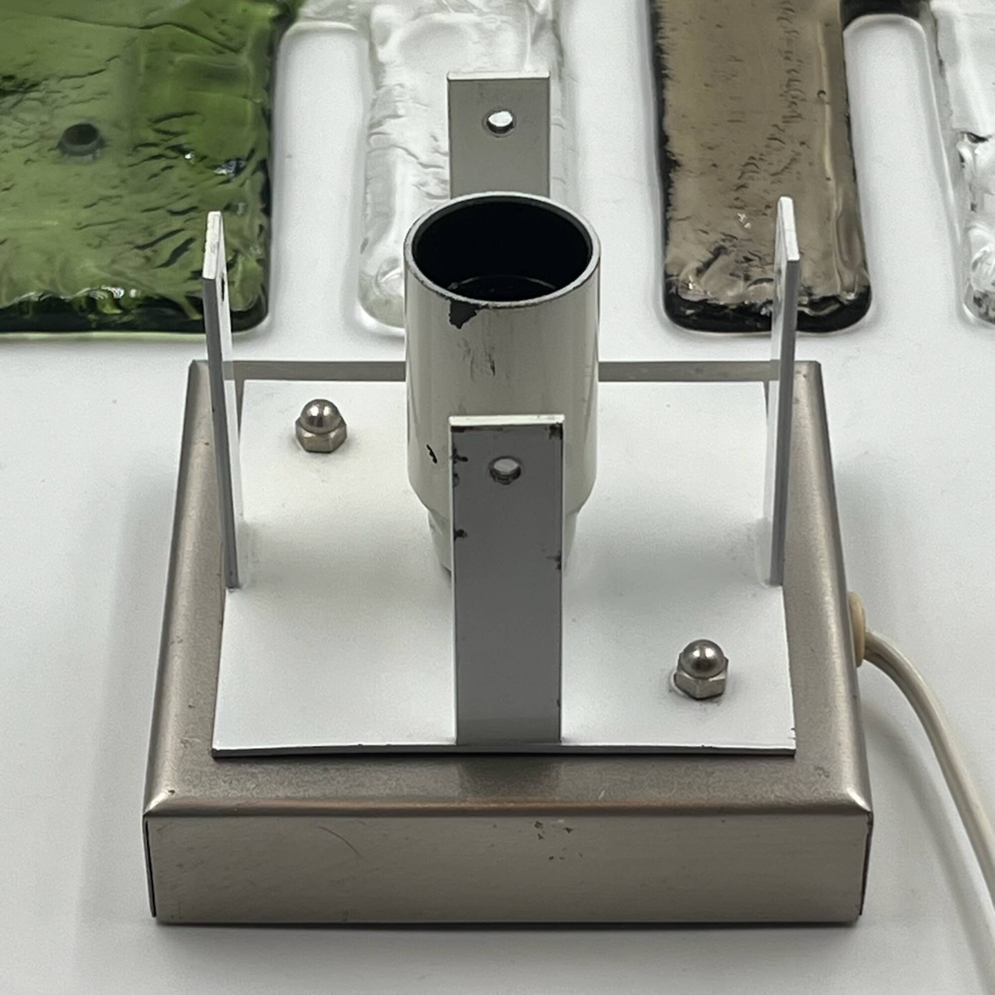 Murano Handmade Glass Table Lamp LT 361 by Carlo Nason for Mazzega, 1970s