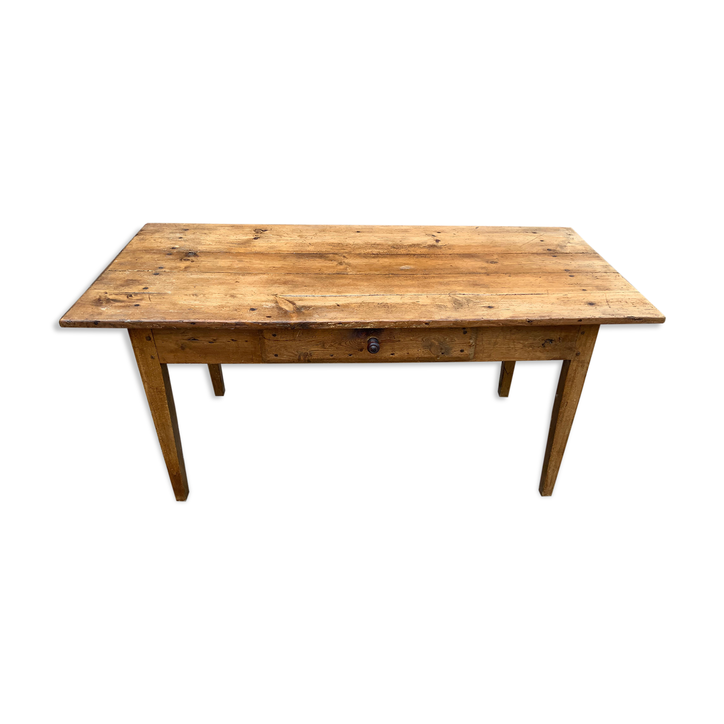 Old oak farm table 153cm