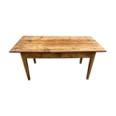 Table de ferme ancienne en chêne 153cm
