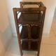 Vintage rattan shelf